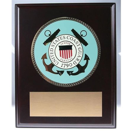 BLUE STONE DESIGNS Bluestone Designs BLP008CG US Coast Guard Plaque BLP008CG